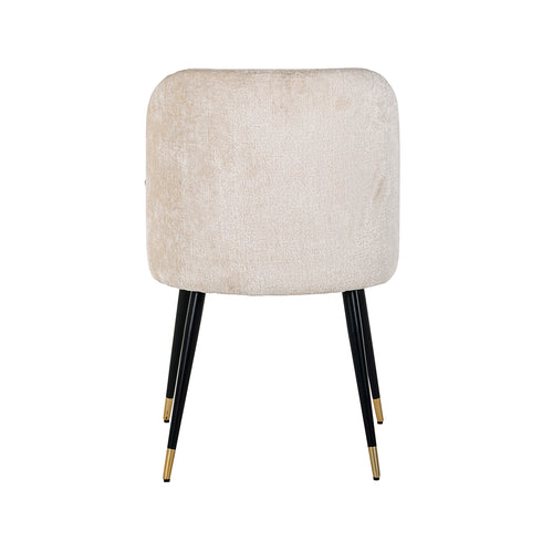 Axis White Chenille Chair